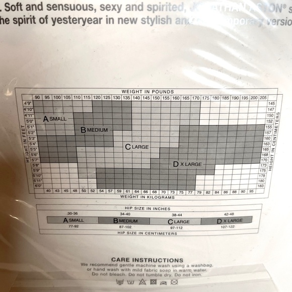 Jonathan Aston Back Seam Pantyhose Tights Size A Small Sheer Retro Burlesque New - Picture 4 of 5